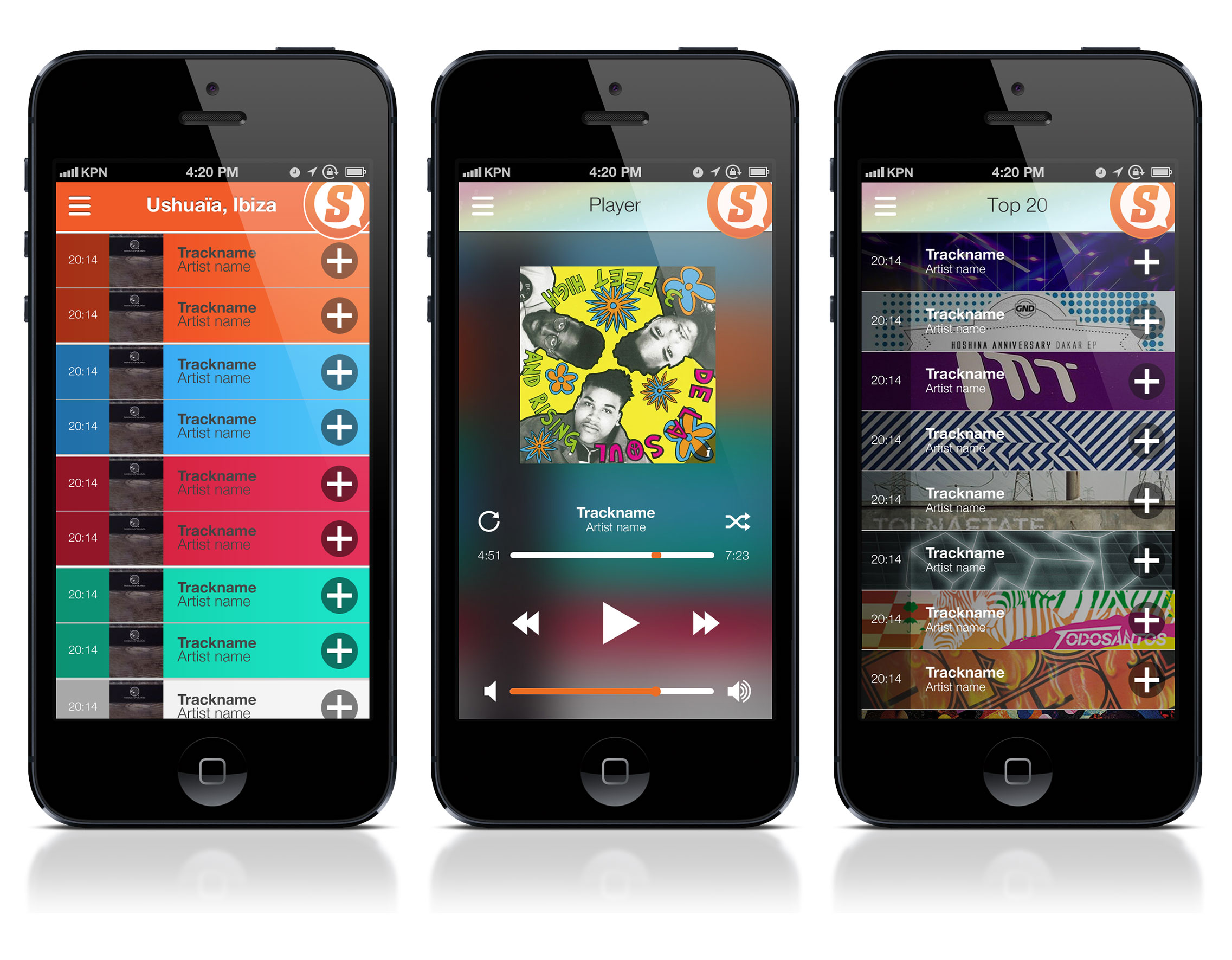 Setify-Screens